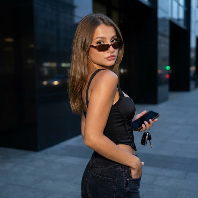 Уличный портрет