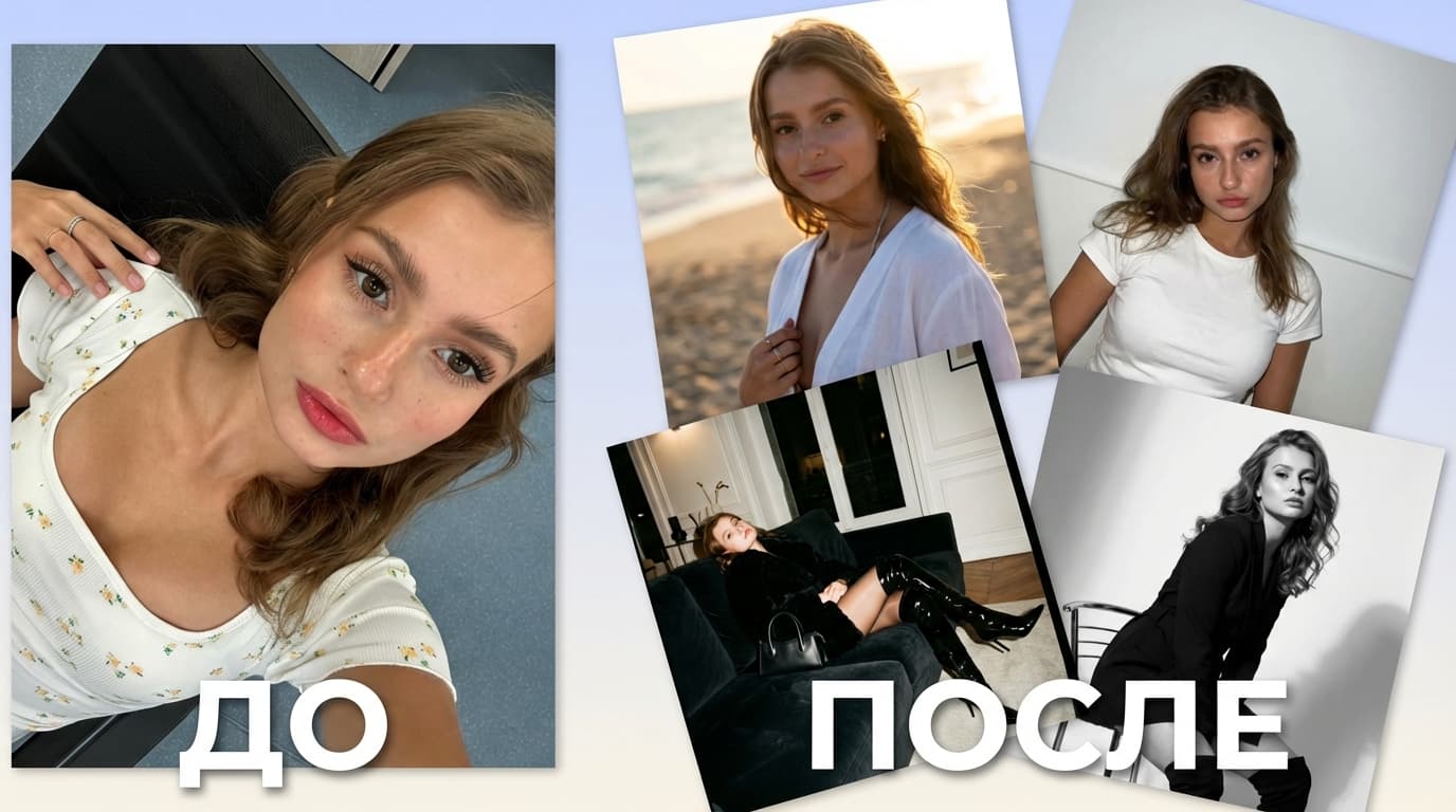 Как сделать ИИ фотосессию: пошаговое руководство