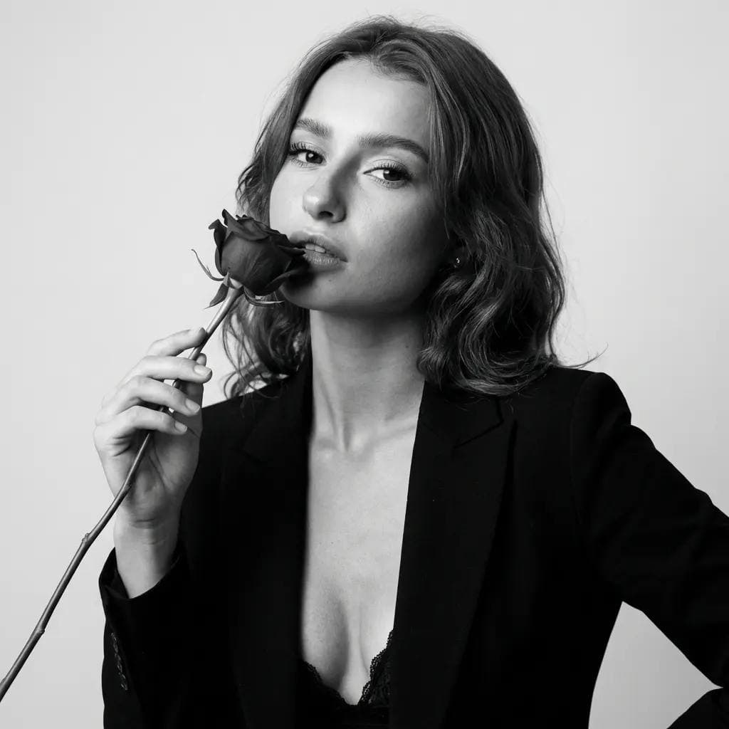 Чёрно-белый стиль