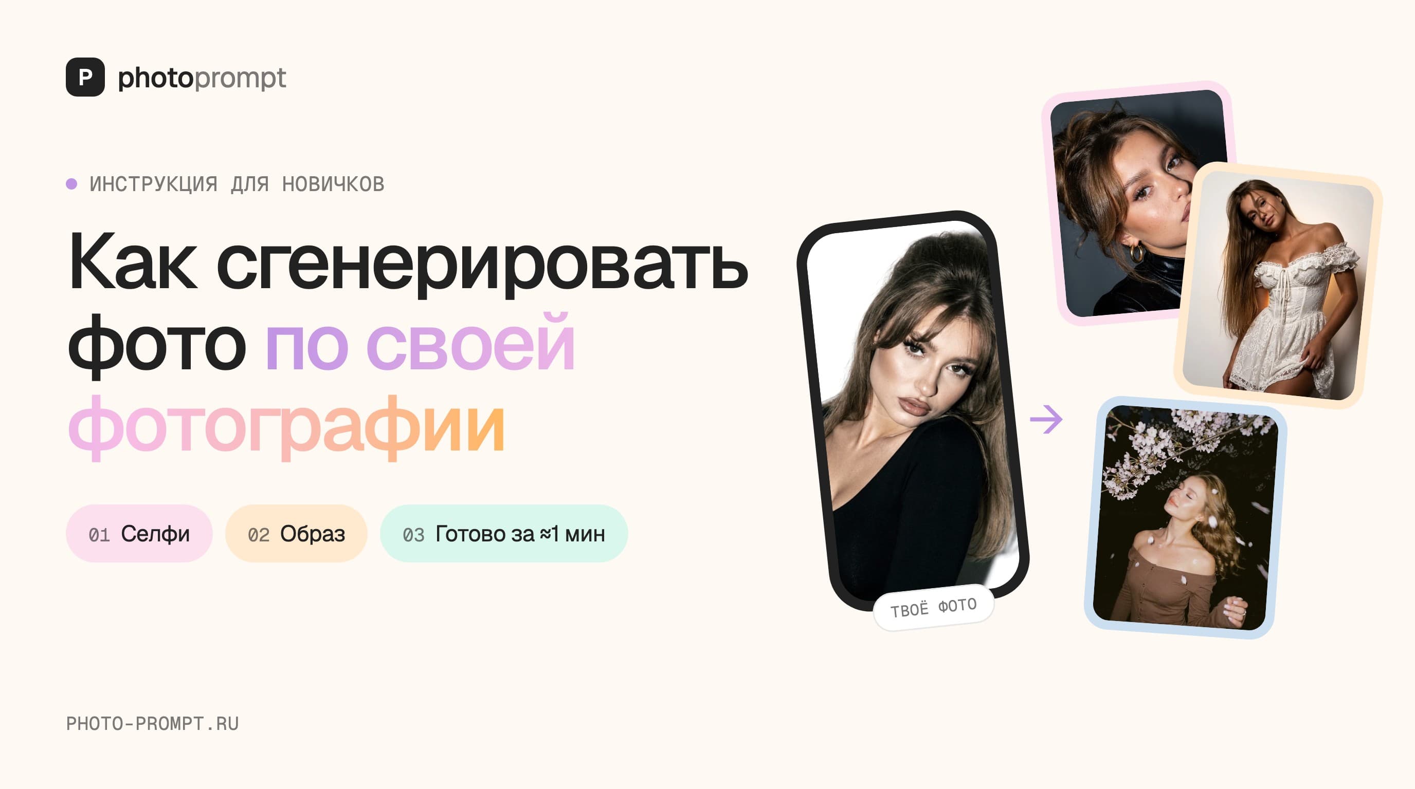 Как сгенерировать фото нейросетью по фотографии: пошагово